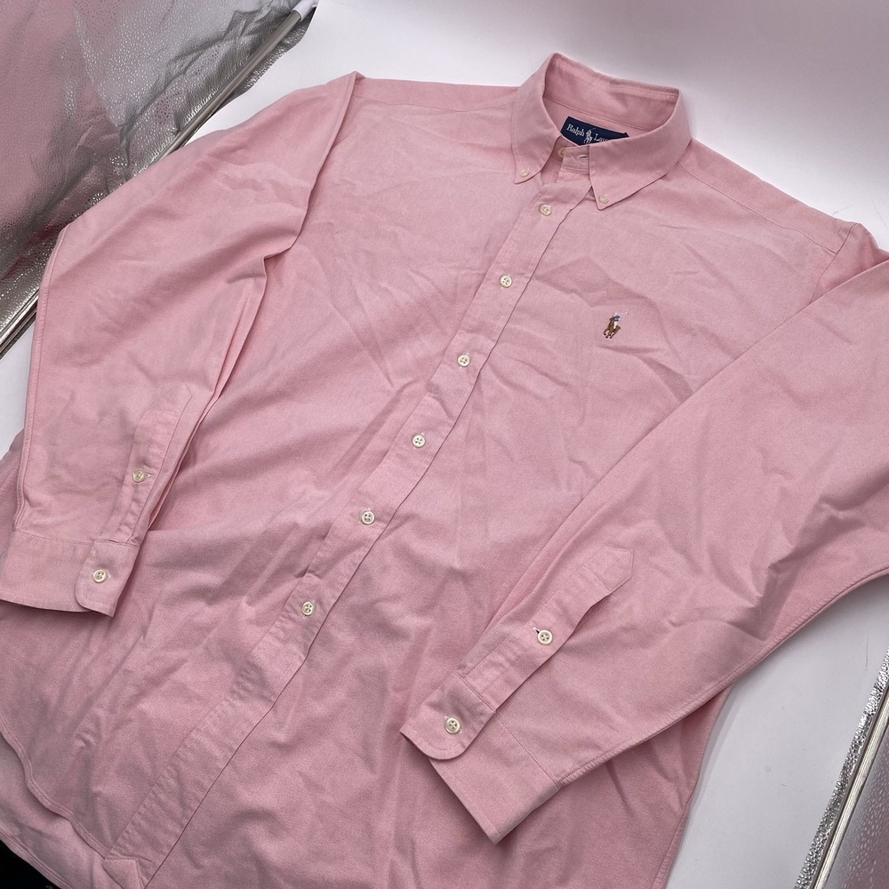 Ralph Lauren Polo Light Pink Button Down Shirt - Picture 4 of 11